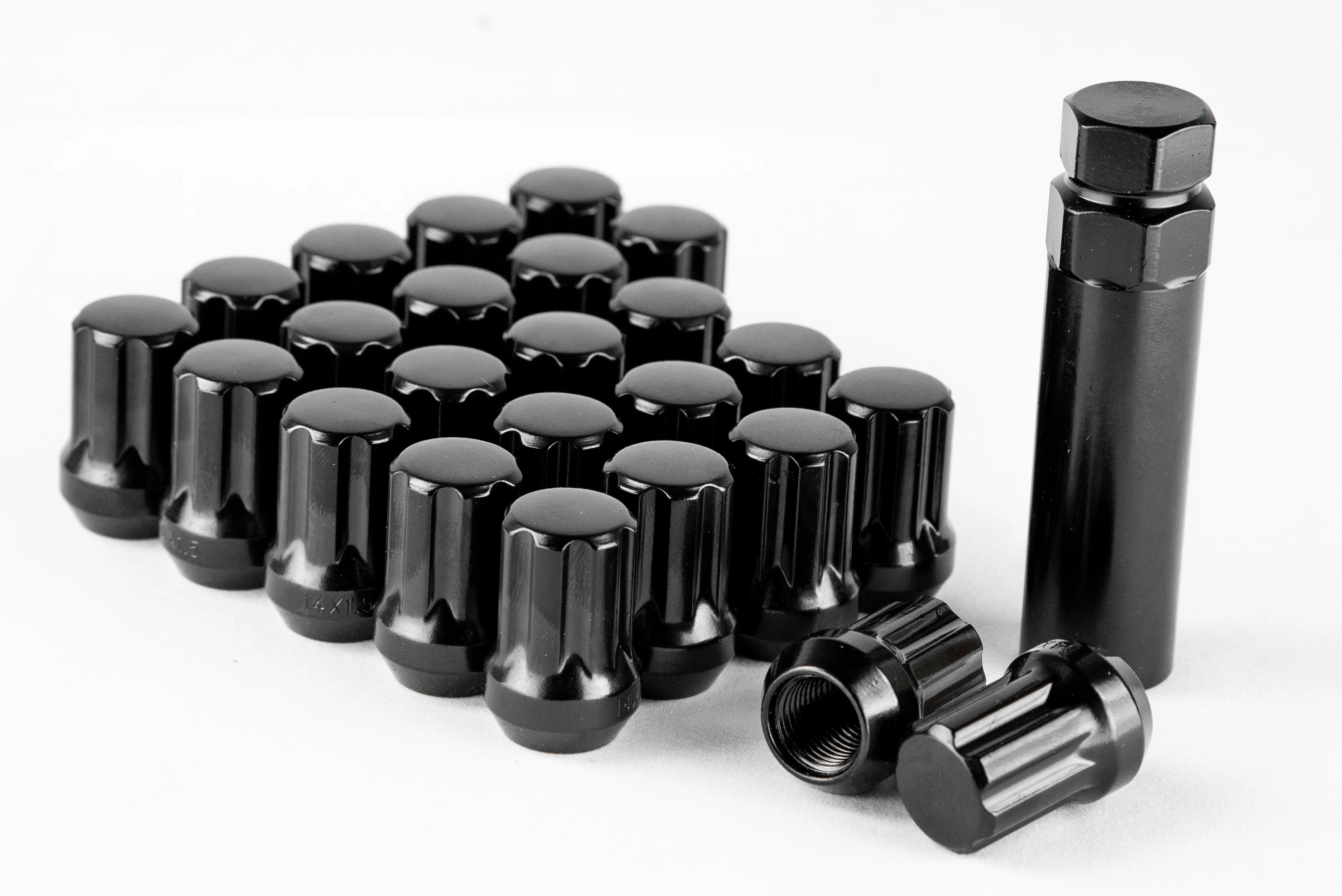 Aodhan SPL35 Spline Lug nuts Set - Conical Seat ,35mm Overall Size - Image 12