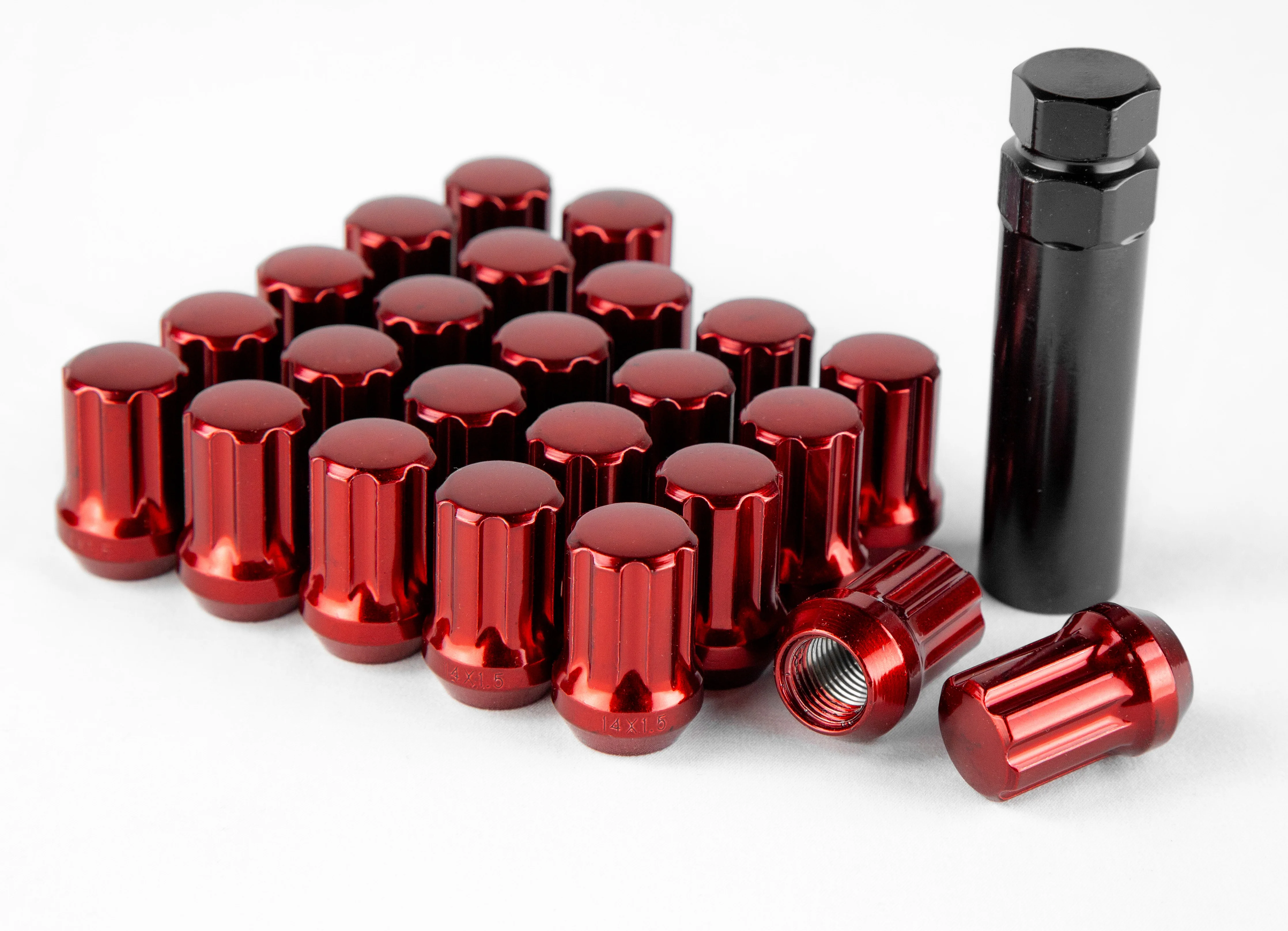 Aodhan SPL35 Spline Lug nuts Set - Conical Seat ,35mm Overall Size - Image 14